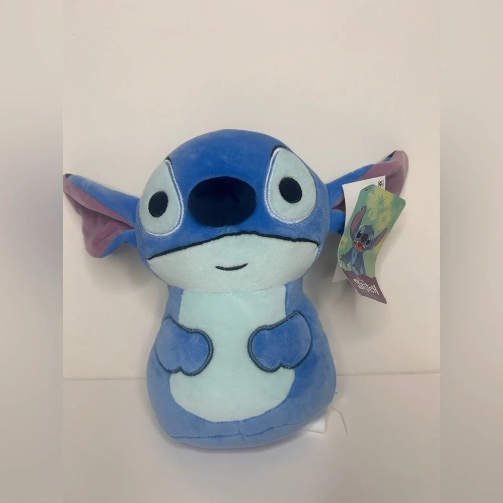 Disney Stitch 9” Cute Squishy Pillow Buddy Lilo & Stitch Plush NWT (A-16)